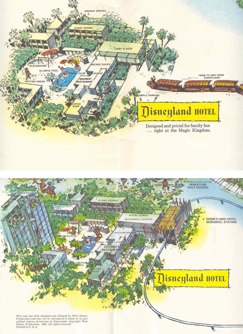 1958 and 1962 comparison maps
