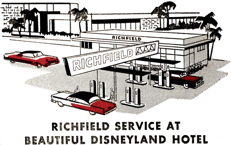 Richfield Service Station 1955
